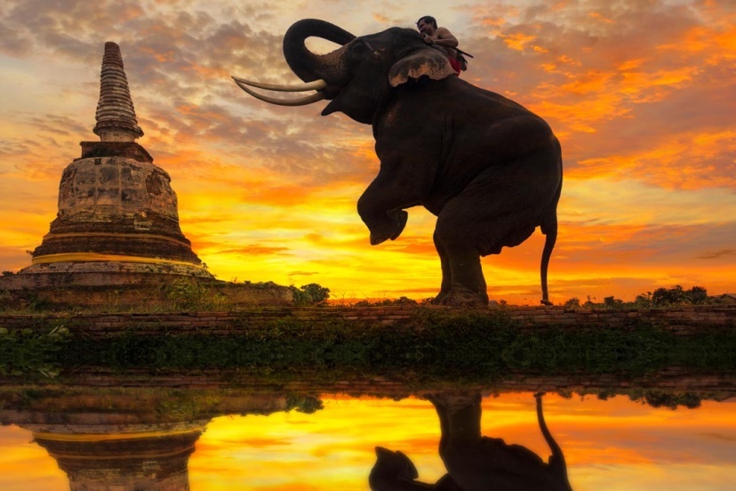 Swimming in Halong Bay